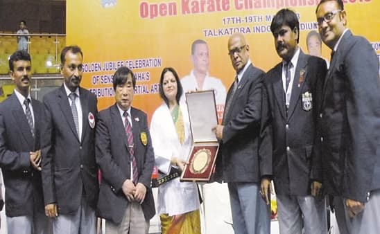 Award of Shodan (Black Belt) by World Japan Seigo-Kai-Karate-do-Japan